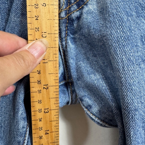 Levi's Jeams Mens Size 38 L34 501 Red Tab Button Fly 5 Pocket Straight Leg - Picture 6 of 10